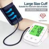 Kingclinic LCD Portable Upper Arm Blood Pressure Monitor Portable