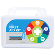 Plastic Waterproof First Aid Kit 13 x 21 x 7.5cm