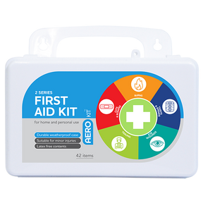 Plastic Waterproof First Aid Kit 13 x 21 x 7.5cm