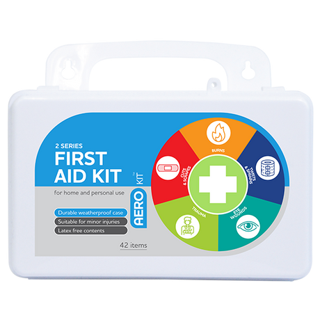 Plastic Waterproof First Aid Kit 13 x 21 x 7.5cm
