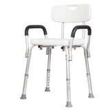Shower Chair Aluminium Rust Free Adjustable Height