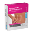 Silicone Wound Contact Dressing 10 x 10cm Box/10