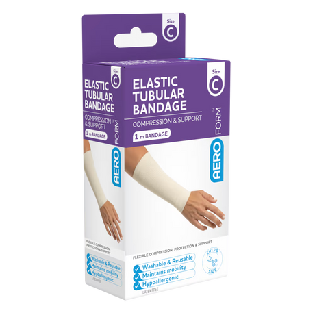Size C Adult Limbs Elastic Tubular Bandage 7cm x 1M