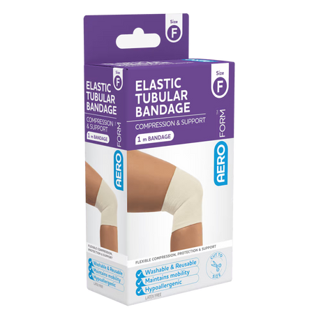Size F Large Legs Elastic Tubular Bandage 10cm x 1M