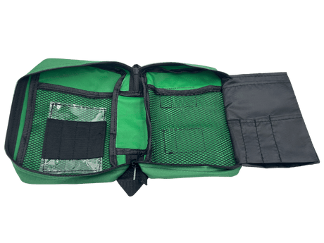 Small Green First Aid Bag 21 x 15 x 7.5cm