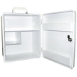 Small Plastic First Aid Cabinet with Key 26 x 32 x 14cm