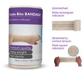Snake Bite Indicator Bandage 10cm x 10.5M Wrap/12