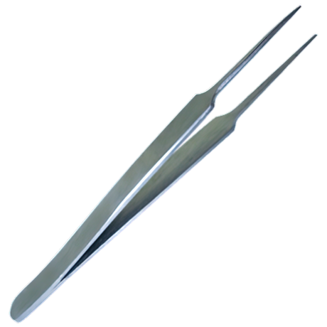 Stainless Steel Super Fine Forceps 12cm