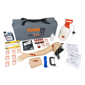 TRAUMASIM Bleed Control Trainer Kit – Arm
