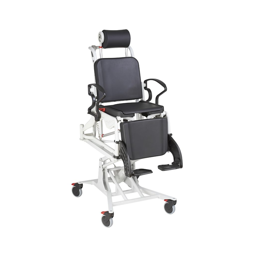 Rebotec Electric Tilt & Lift Power Commode Shower Chair