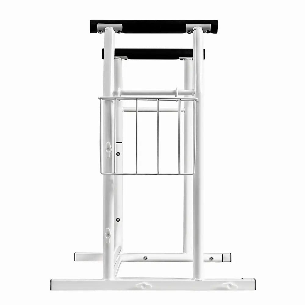 Toilet Surround Support Rails with Basket