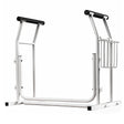 Toilet Surround Support Rails with Basket