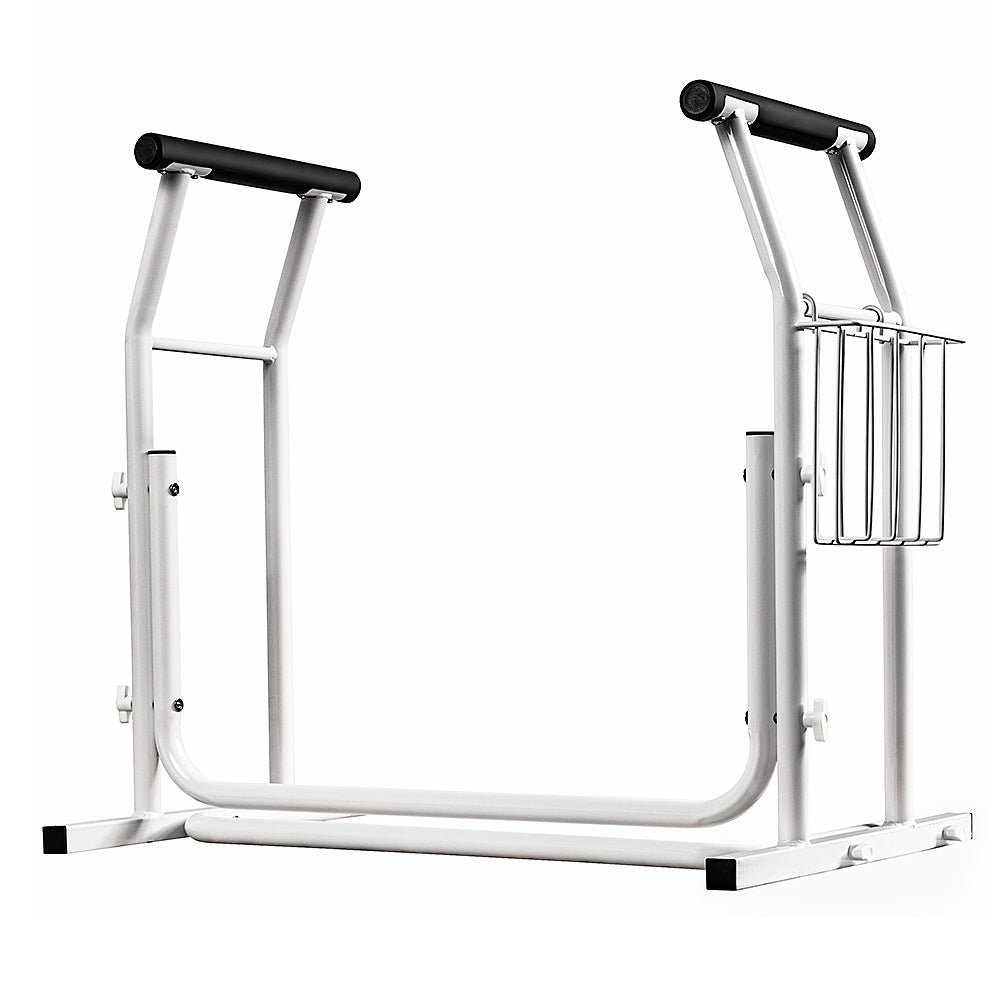 Toilet Surround Support Rails with Basket