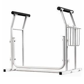 Toilet Surround Support Rails with Basket
