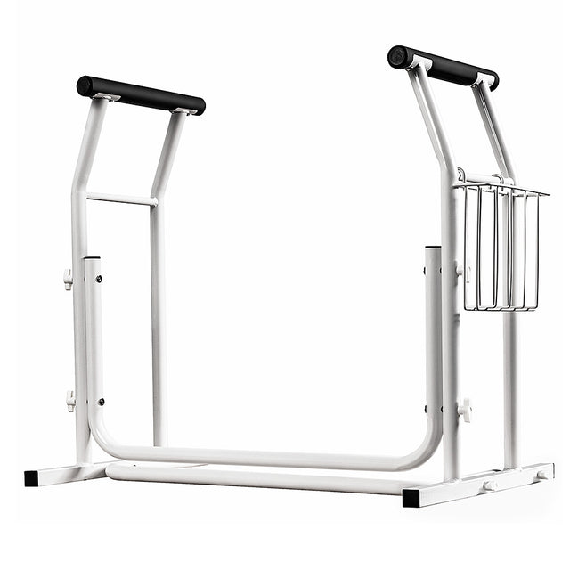 Toilet Surround Support Rails with Basket