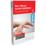 Non-Woven Island Dressings 6 x 8cm Box/5