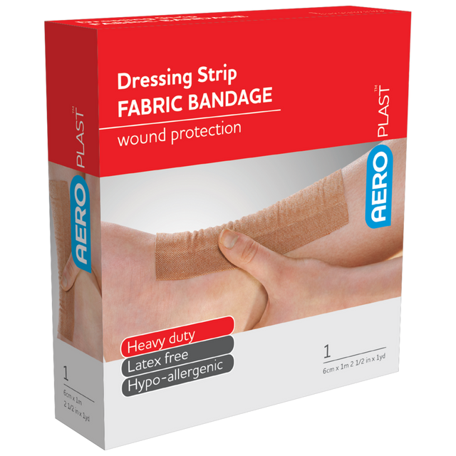 Premium Fabric Dressing Strips 6cm x 1M