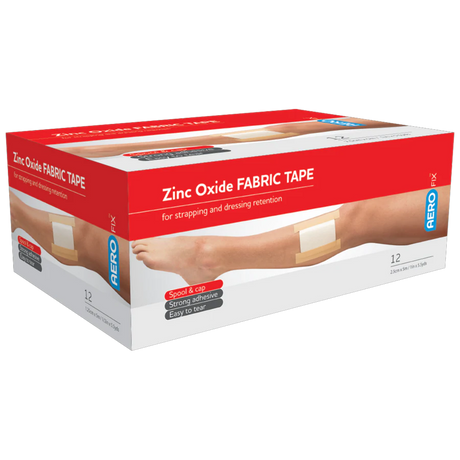 Zinc Oxide Tape 2.5cm x 5M Box/12