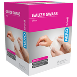 Sterile White Gauze Swab 7.5 x 7.5cm Box/25 (Packs of 3)