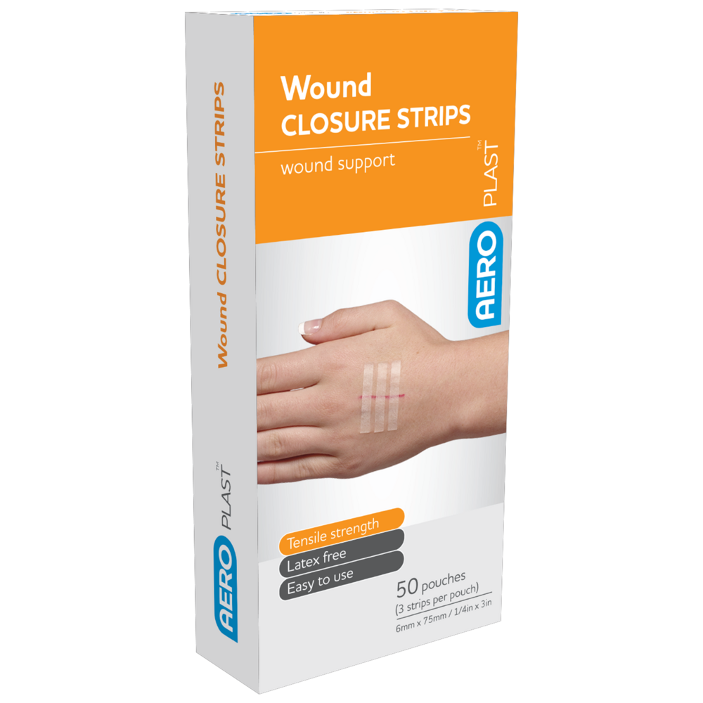 Wound Closure Strips 6 x 75mm Box/50