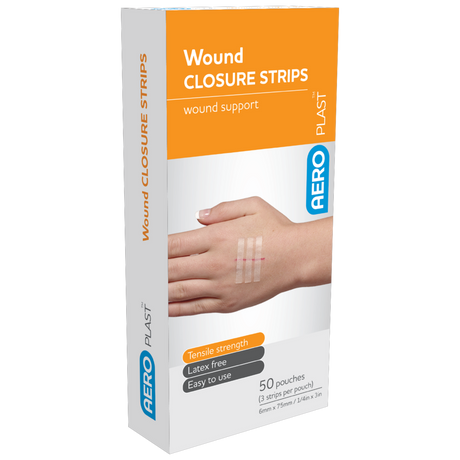 Wound Closure Strips 6 x 75mm Box/50