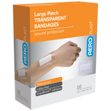 Transparent Large Patch 7.5 x 5cm Box/10 - 6 Boxes