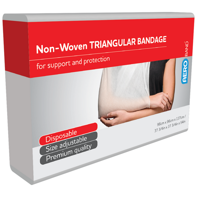 Non-Woven Triangular Bandage 96 x 96 x 137cm Bag/10