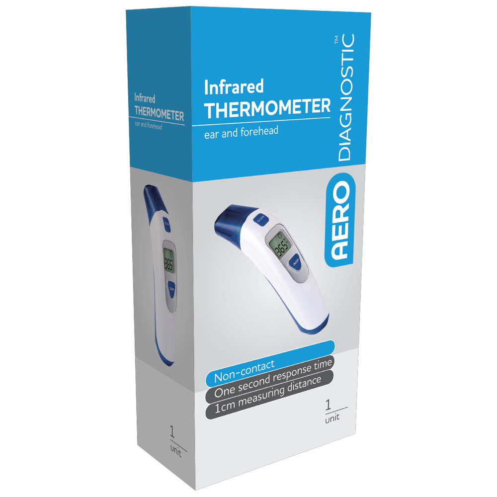 Personal Infrared Ear and Forehead Thermometer