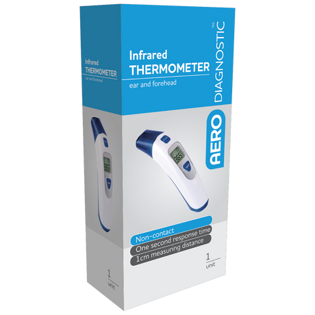 Personal Infrared Ear and Forehead Thermometer