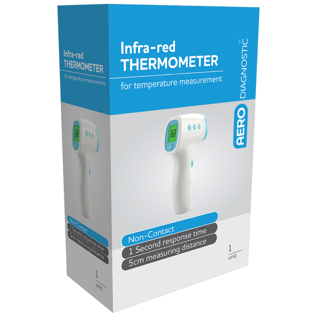 Pistol Grip Infrared Forehead Thermometer