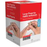 Premium Fabric Large Fingertip Dressing 7.5 x 4.5cm Box/25