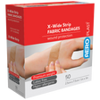Premium Fabric X-Wide Strips 7.5 x 2.5cm Box/50