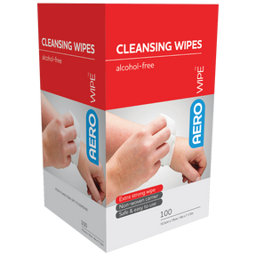 Alcohol-Free Cleansing Wipes Box/100