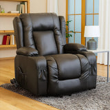 Palermo Electric Lift Recliner Chair - 150kg Black