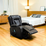 Palermo Electric Lift Recliner Chair - 150kg Black