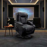 Palermo Electric Lift Recliner Chair - 150kg Black