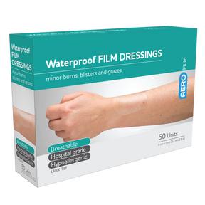 Waterproof Film Dressing 6 x 7cm Box/50