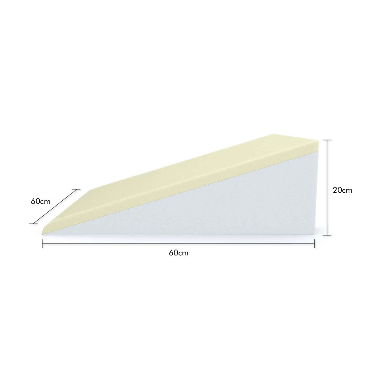 White Replacement Cover – For Body Support Bed Wedge