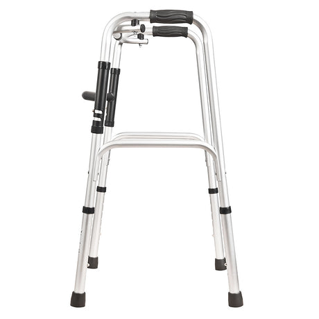 Deluxe Zimmer Frame, Folding - Walking Frame With Wheels