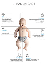 BRAYDEN Baby CPR Manikin