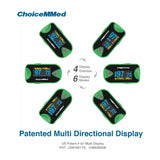 ChoiceMMed Finger Pulse Oximeter - Green