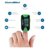 ChoiceMMed Finger Pulse Oximeter - Green