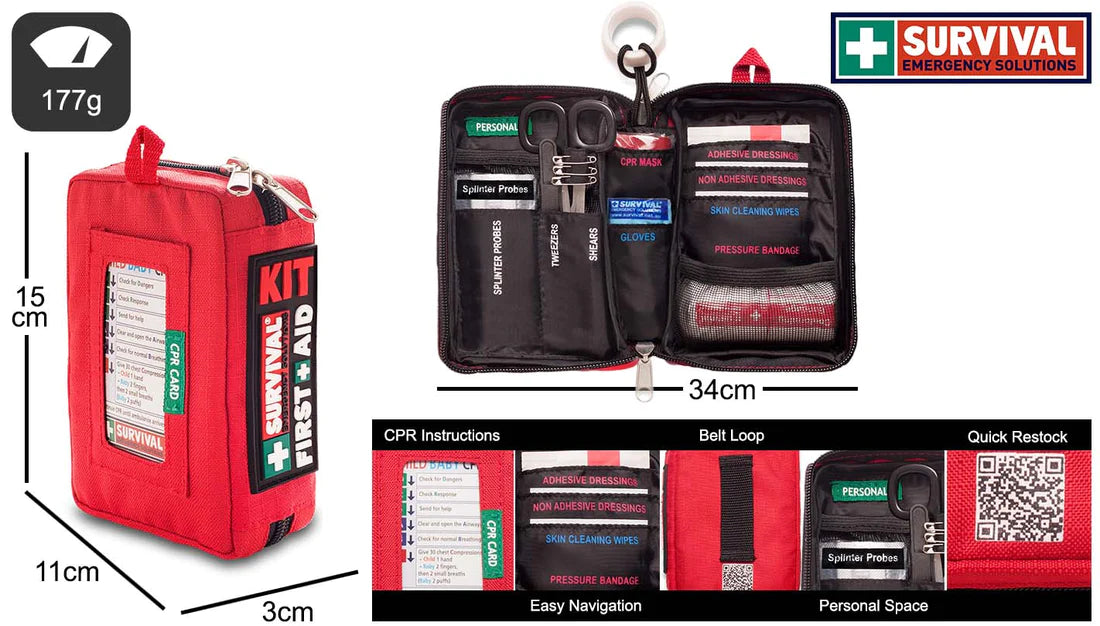 Survival Ocean Warrior First Aid KIT with Tourniquet