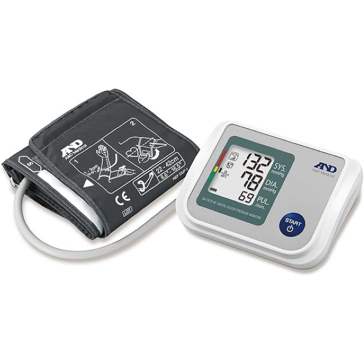 A&D Medical Upper Arm Blood Pressure Monitor - UA-767S-W