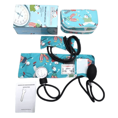 Cartoon Two Tube Aneroid Sphygmomanometer