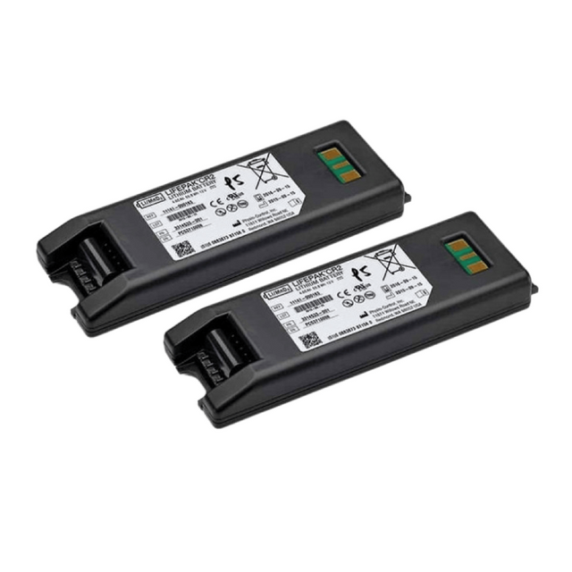 LIFEPAK CR2 Replacement Battery Twin Pack (4 Year Life)
