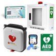 LIFEPAK CR2 Semi-Automatic Defib - Alarmed Cabinet Bundle