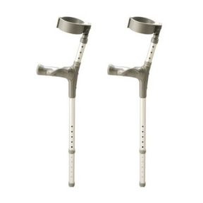 ORTHOLIFE Medium Adjustable Elbow Crutches Pair/2