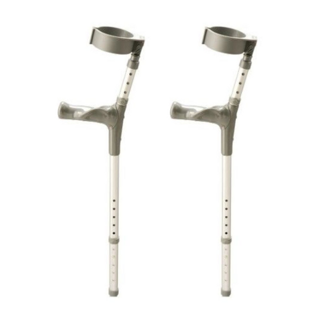 ORTHOLIFE Medium Adjustable Elbow Crutches Pair/2