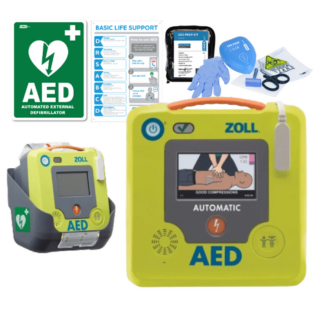 ZOLL AED 3 Defibrillator Package with Wall Bracket